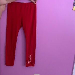 These are guess red bottom